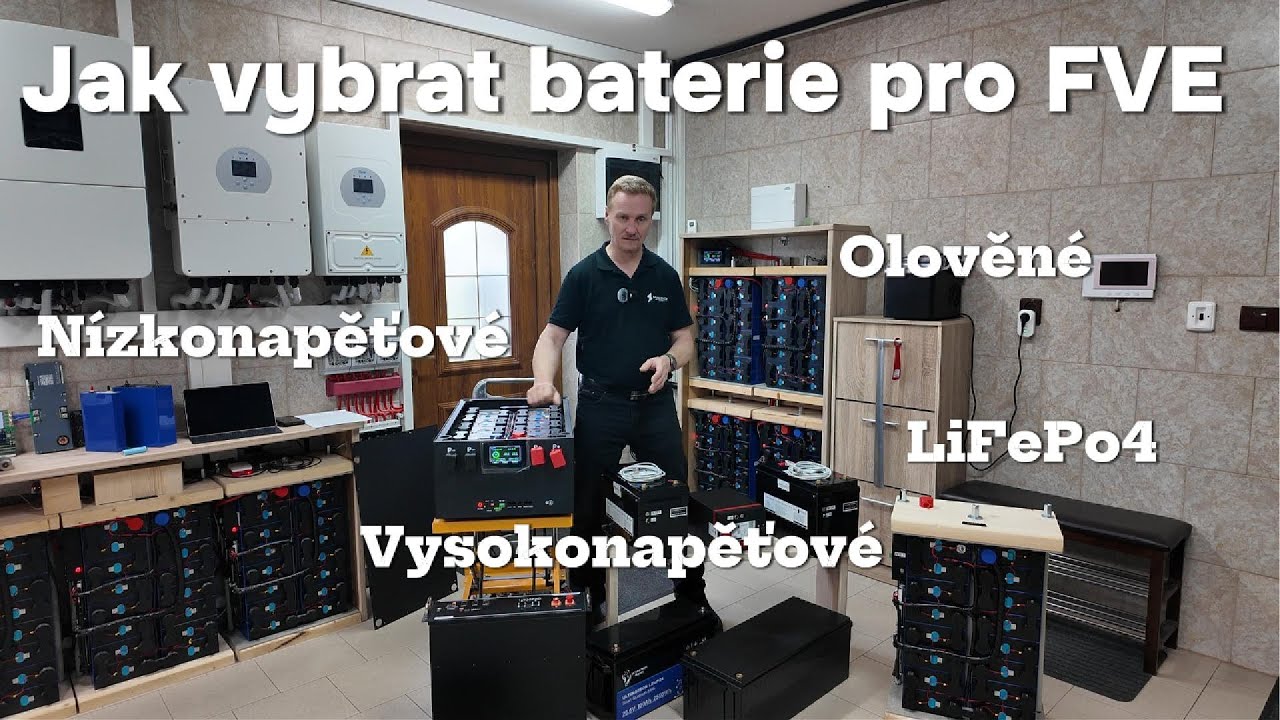 Solární trilogie -  FVE bez přešlapů. Díl 3 - Jak vybrat baterii pro svou FVE