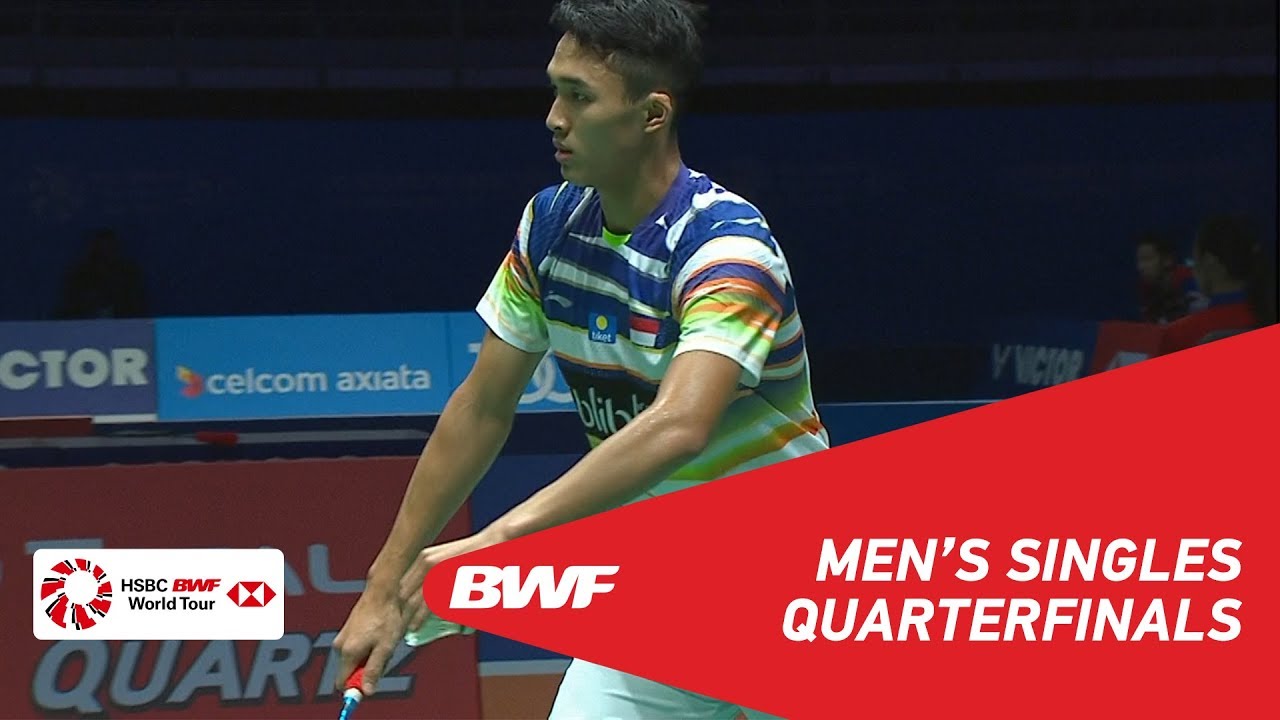 QF | MS | Jonatan CHRISTIE (INA) vs Viktor AXELSEN (DEN) [6] | BWF 2019