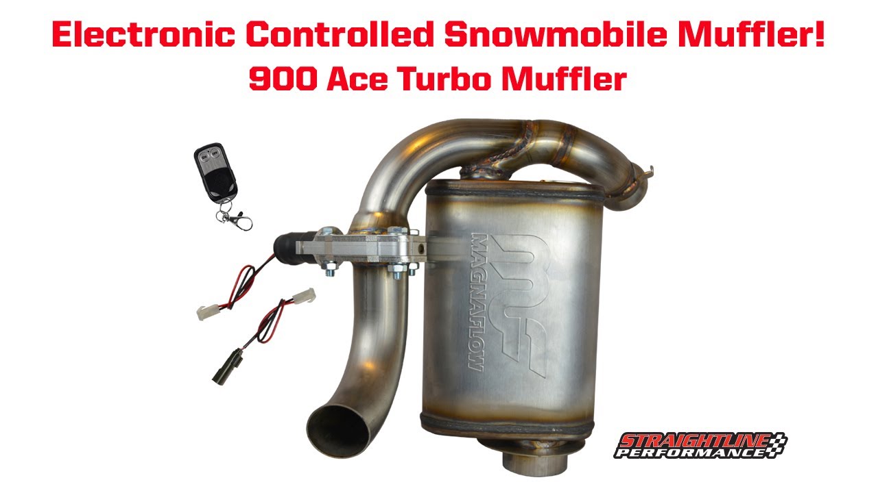 Глушитель Ski-Doo 900 Ace Turbo Vari-Sound - с электронным управлением