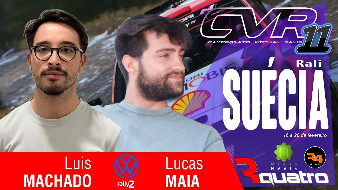 CVR 11: 2 - Rali da Suécia  -  Luís Machado / Lucas Maia