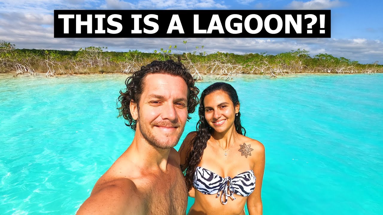 SAILING THE MOST BEAUTIFUL LAGOON IN MEXICO! 🇲🇽 BACALAR
