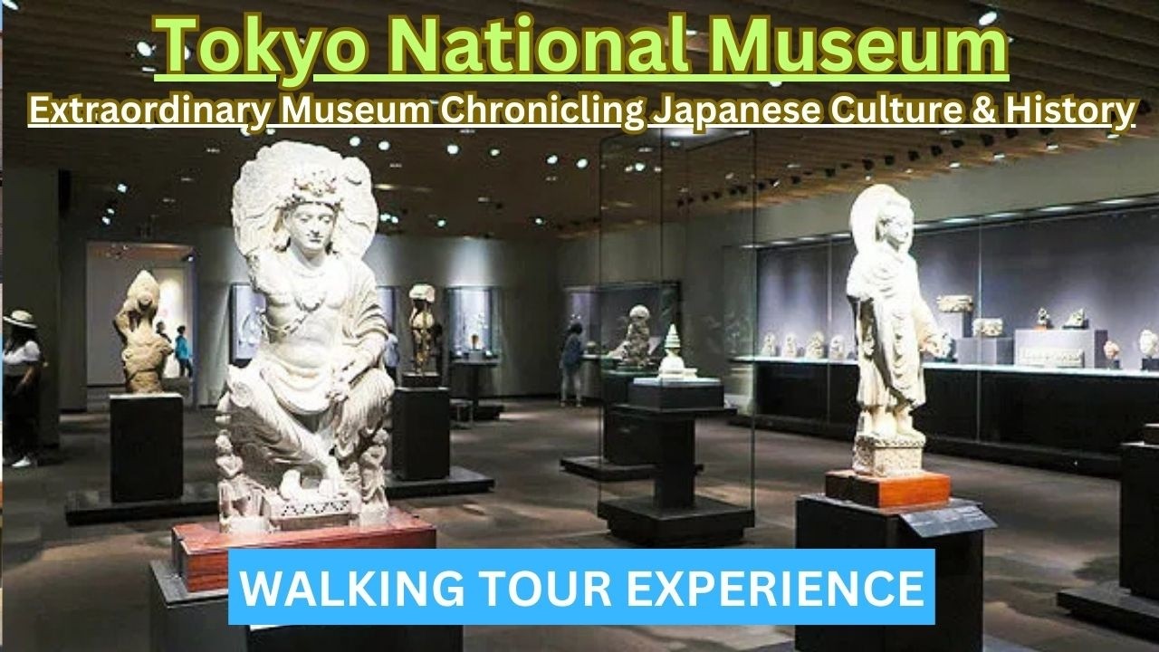 TOKYO NATIONAL MUSEUM Extensive Walking Tour Experience with the Beautiful People of Japan