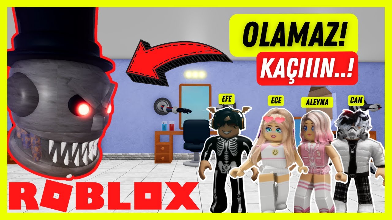 🤖 KATİL ROBOT BİZE ZOR ANLAR YAŞATTI! 🏃&zwj;♂️🏃&zwj;♂️Roblox EFE - ECE - CAN - ALEYNA