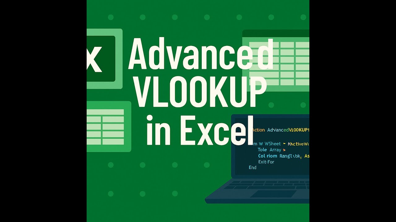 Advanced VLOOKUP in Excel | Search Across All Sheets with a Custom UDF!