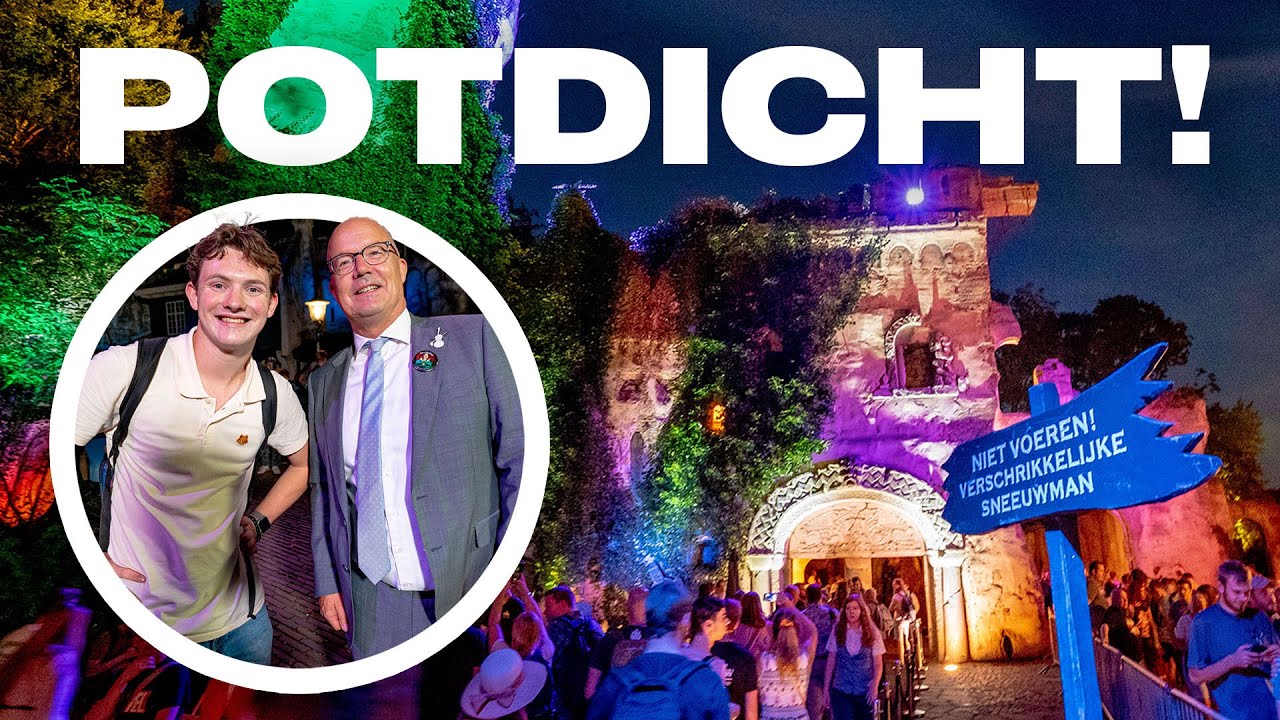 SLUITING VAN HET SPOOKSLOT IN DE EFTELING! 🪦😢 | Bart Baan