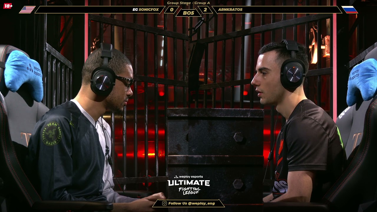 SonicFox vs ArnKratos | Weplay WUFL Season 1 VODs