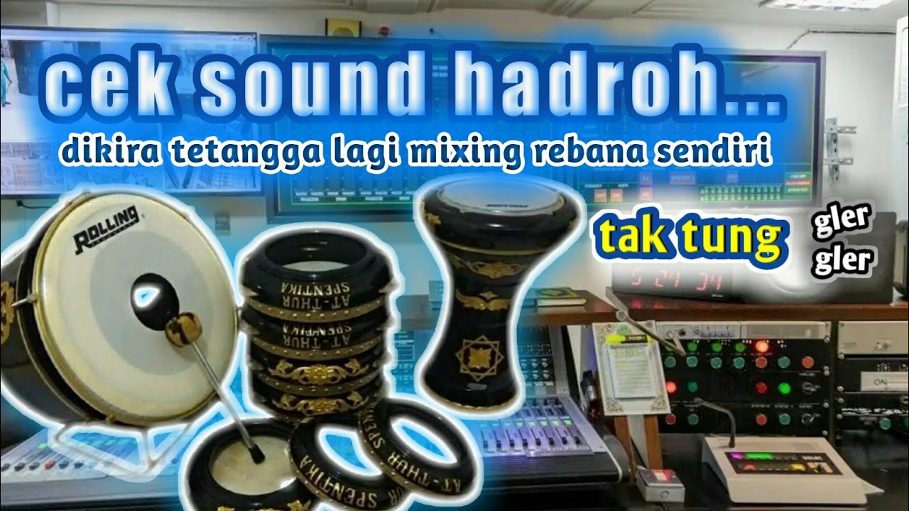 AUDIO MIXING HADROH SEPERTI AZZAHIR.
