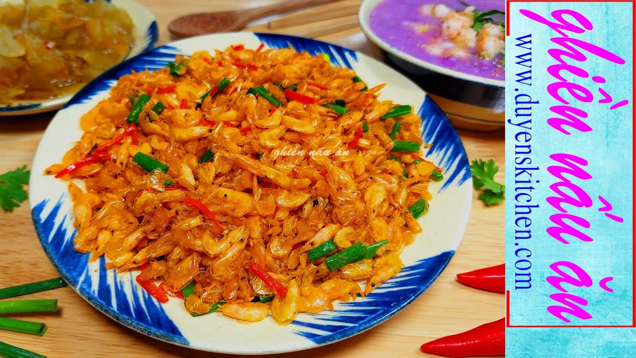 Giòn Tan, Không Xóc Miệng, Làm Sạch Nhanh | Tép Rong Rang Mặn Ngọt By Duyen's Kitchen | Ghiền nấu ăn