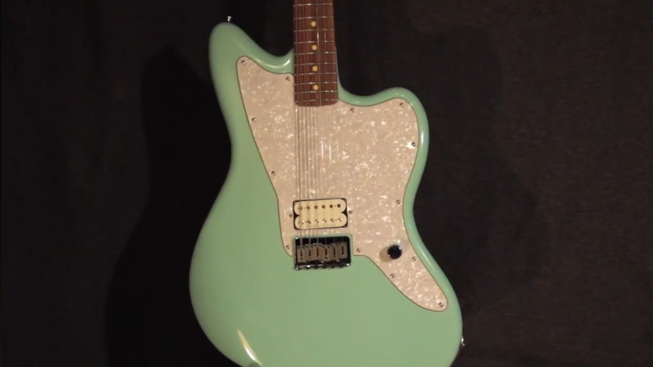 Jazzmaster fabrication JOJOMASTER SURF GREEN façon tom delonge