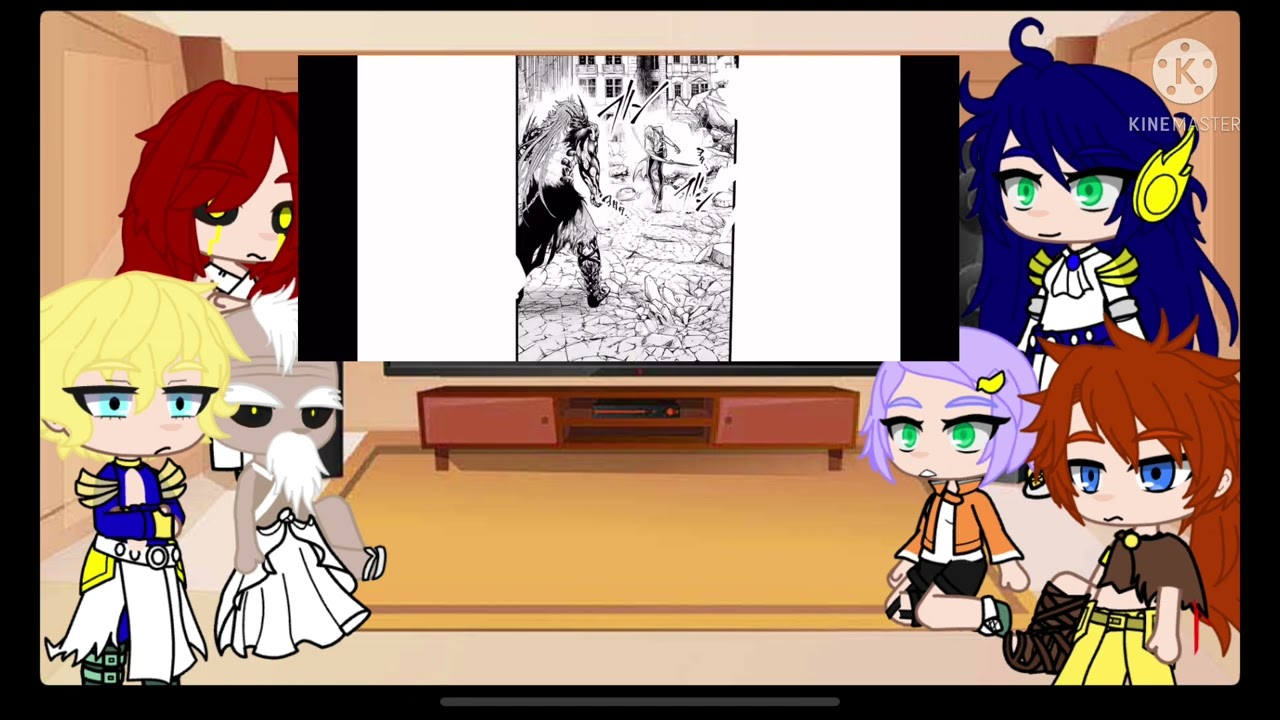 Record of ragnarok react to (round 4) 🦁 🔪
