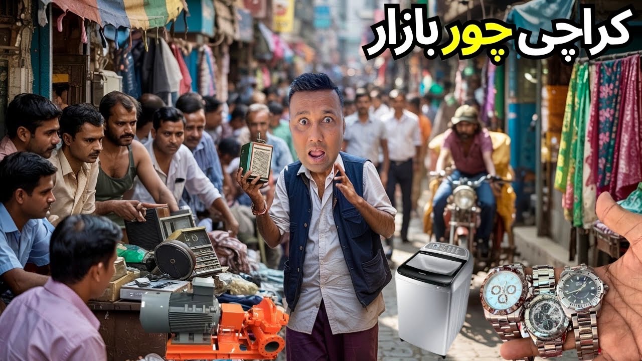 Sunday Chor Bazar in Karachi | Cheapest Bazar In Karachi Pakistan
