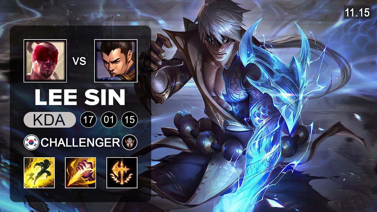 Lee Sin Jungle vs Xin Zhao - KR Challenger Patch 11.15