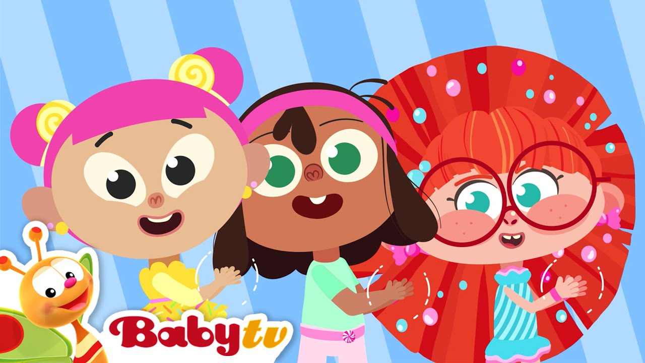 Daar Zijn De Lollipops 🍭 Swing, Beweeg & Dans Mee! | BabyTV Kinderen @BabyTVNL