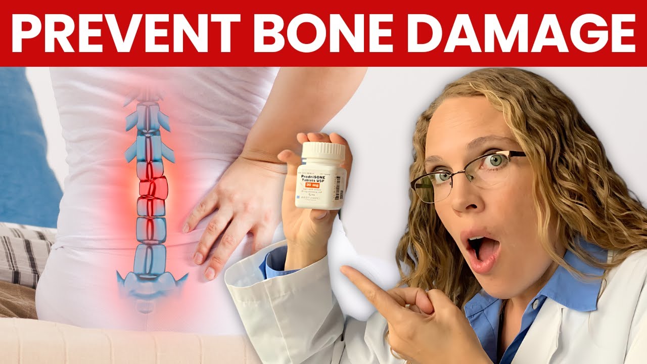 How to Help Your Bones While on Prednisone