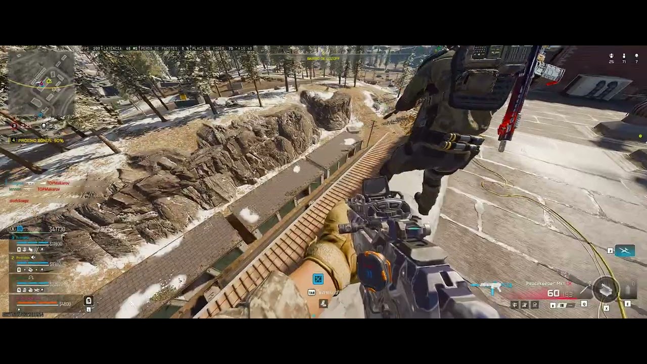 Warzone BR   Win com muita trocação de bala!