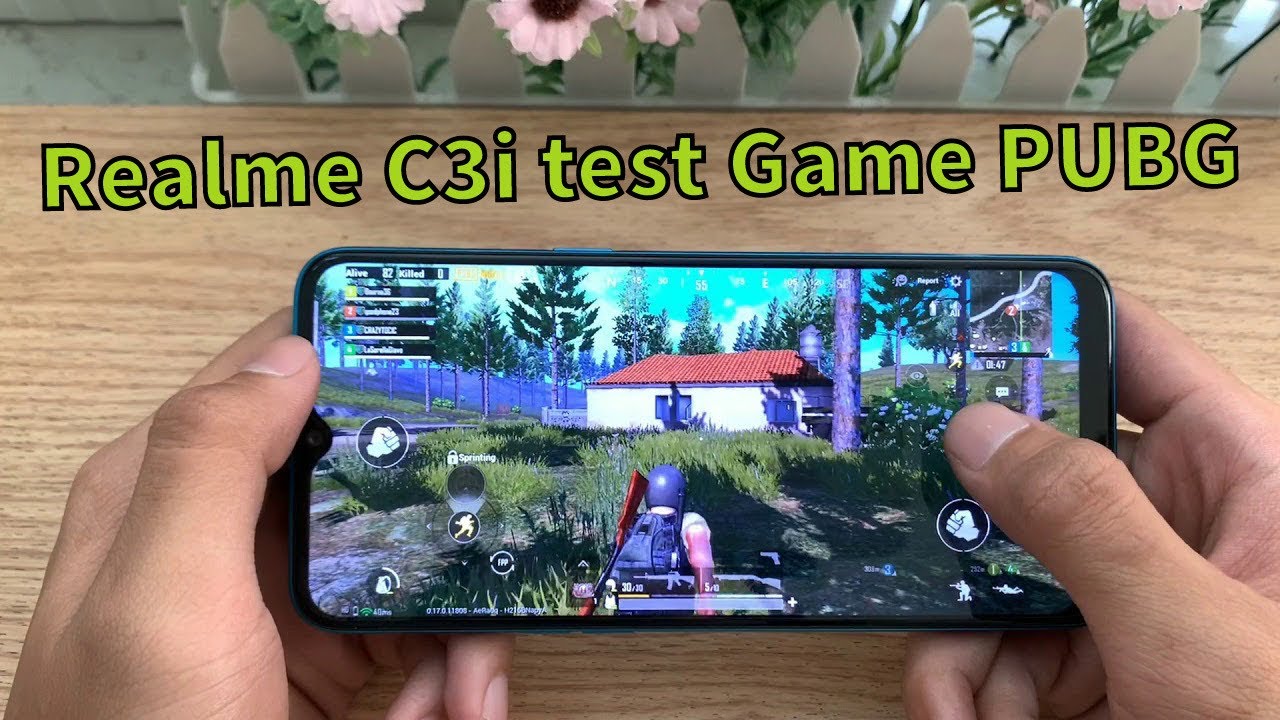 Realme C3i PUBG || Max setting configuration PUBG Realme C3i