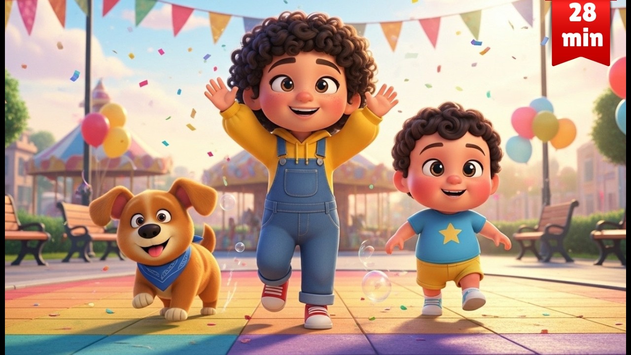 If You’re Happy And You Know It - Nursery Rhymes for Kids | LITTLE LOVELIES