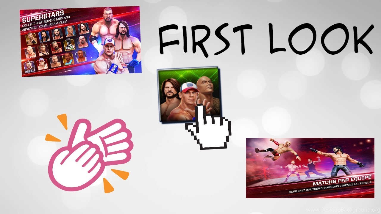 Wwe Mayhem first look!!