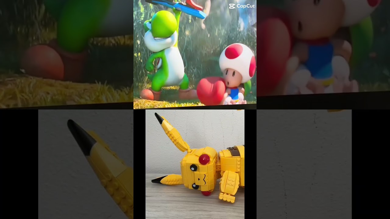 The Super Mario Galaxy Movie Ft. Yoshi and Toad #lego #supermario #mariomovie #nintendo