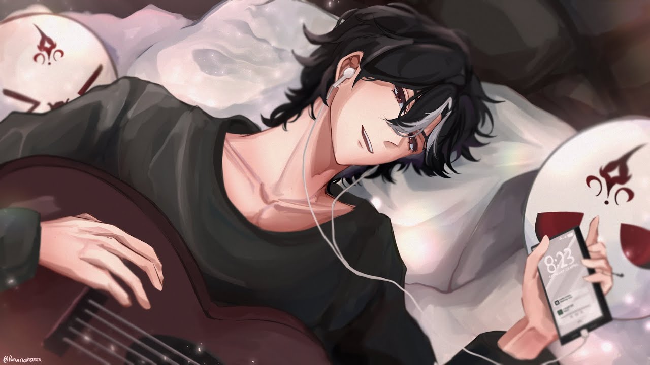 Talking about stuff【Playing Guitar】