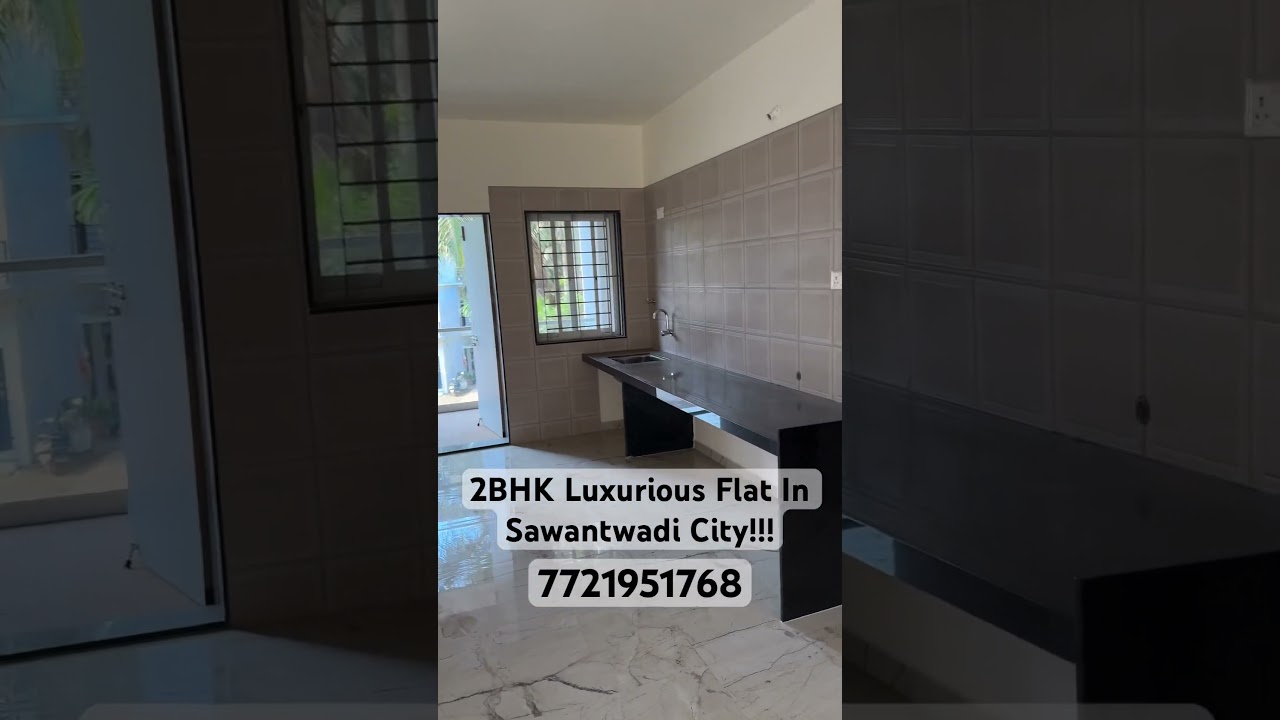 2BHK Luxurious Flat In SawantWadi City (Sindhudurg) !!!  #realestate #konkanproperty #new #price