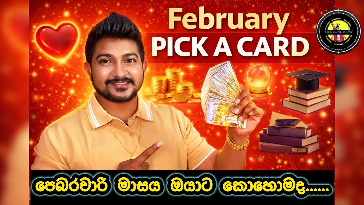 පෙබරවාරි මාසය ඔයාට කොහොමද.. Tarot Pick A Card 🤍