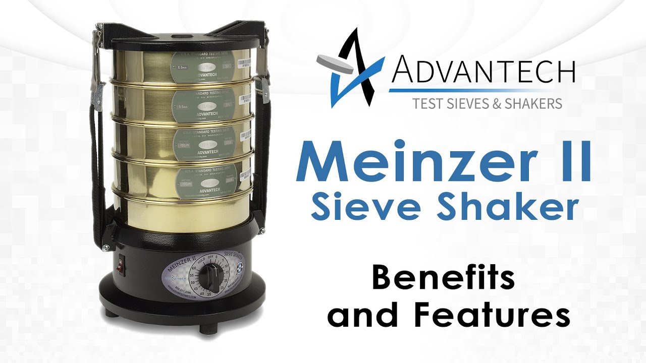 Meinzer II Sieve Shaker Benefits and Features