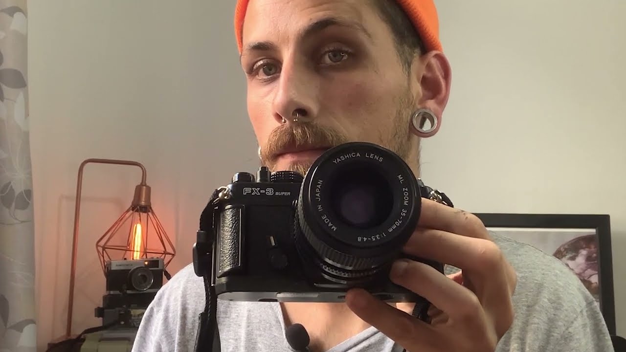 Como Testar e Usar uma Câmera Analogica(SLR)