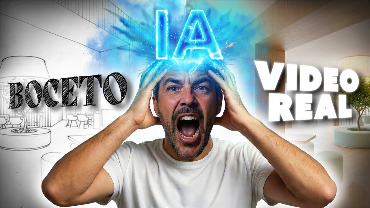 🔵De boceto a VÍDEO PROFESIONAL con IA: Presenta así tus PROYECTOS (Tutorial con ejemplos reales)