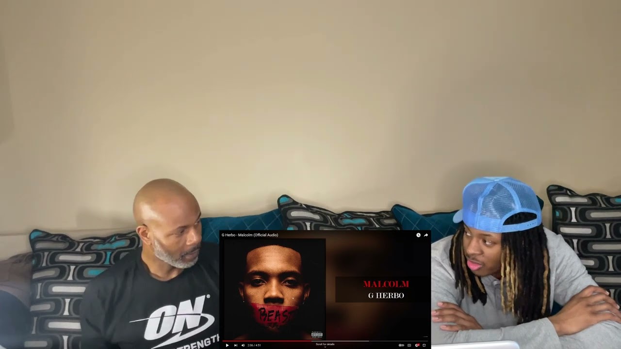 HE SAY HERB THE TRUTH ! DAD REACTS TO G Herbo - Malcolm (Official Audio)