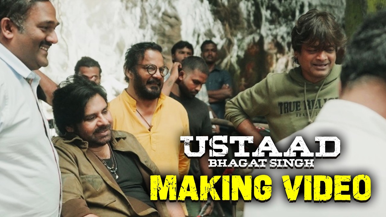 Pawan Kalyan Ustaad Bhagat Singh Making Video | Harish Shankar | TFPC