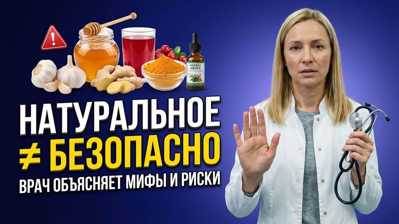 Чеснок, имбирь, мёд: правда и опасные мифы о «натуральном» лечении.