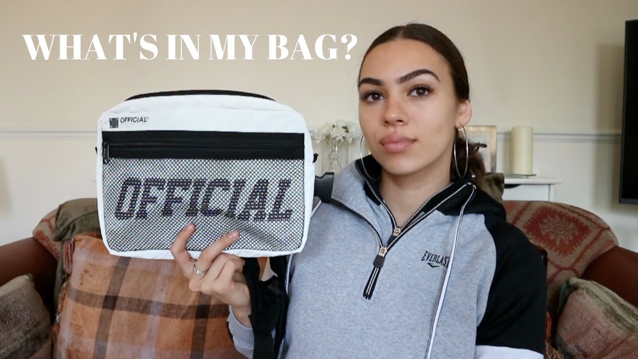 what's in my bag? official chest bag 🐼
