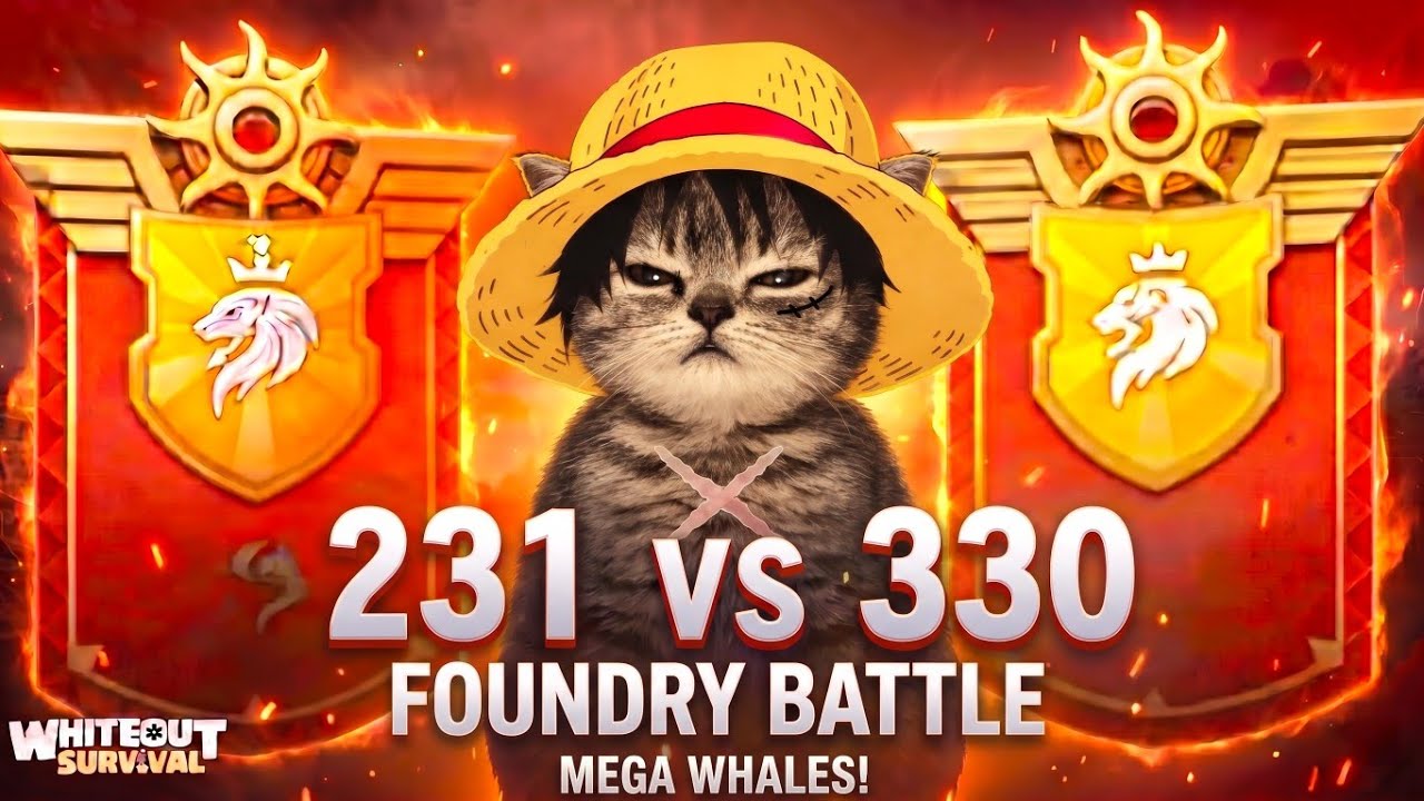 231 vs 330 &mdash; One of the BIGGEST Foundry Battles! | Whiteout Survival