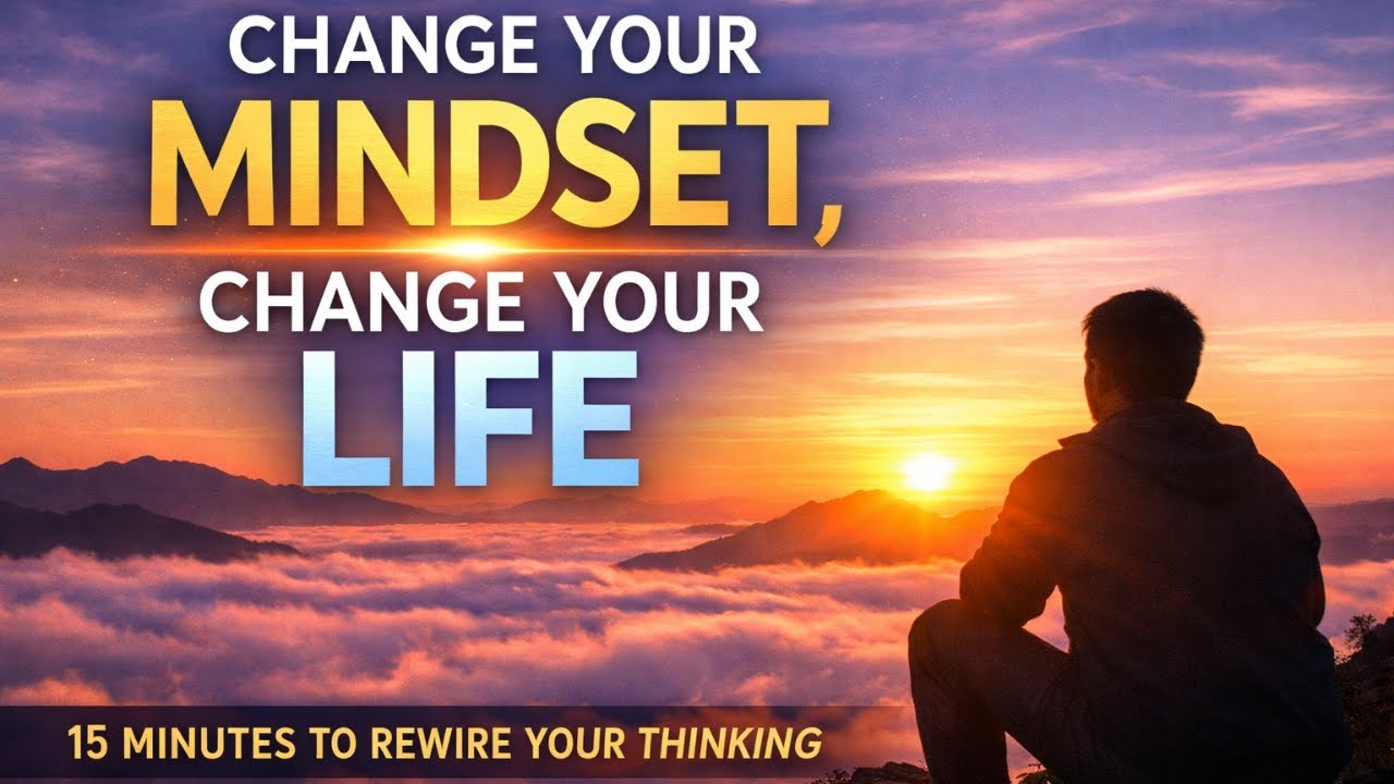 Change Your Mindset, Change Your Life | 15 Minutes to Rewire Your Thinking#motivation #ytviral
