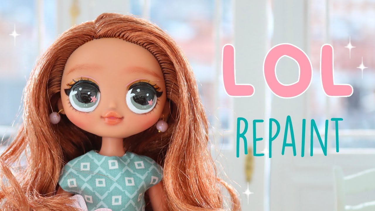 Ooak LOL OMG  doll by Nerea Pozo  Custom repaint doll