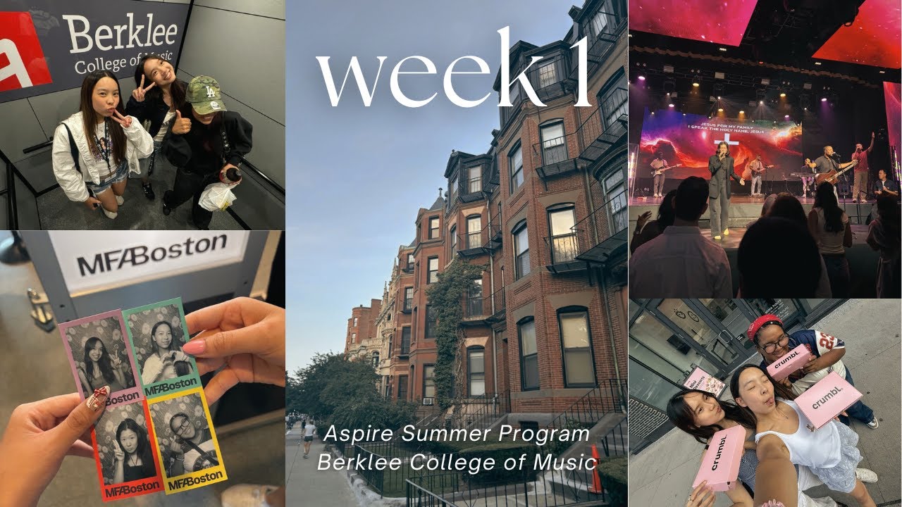 WEEK 1 AT BERKLEE ASPIRE SUMMER PROGRAM | moving series