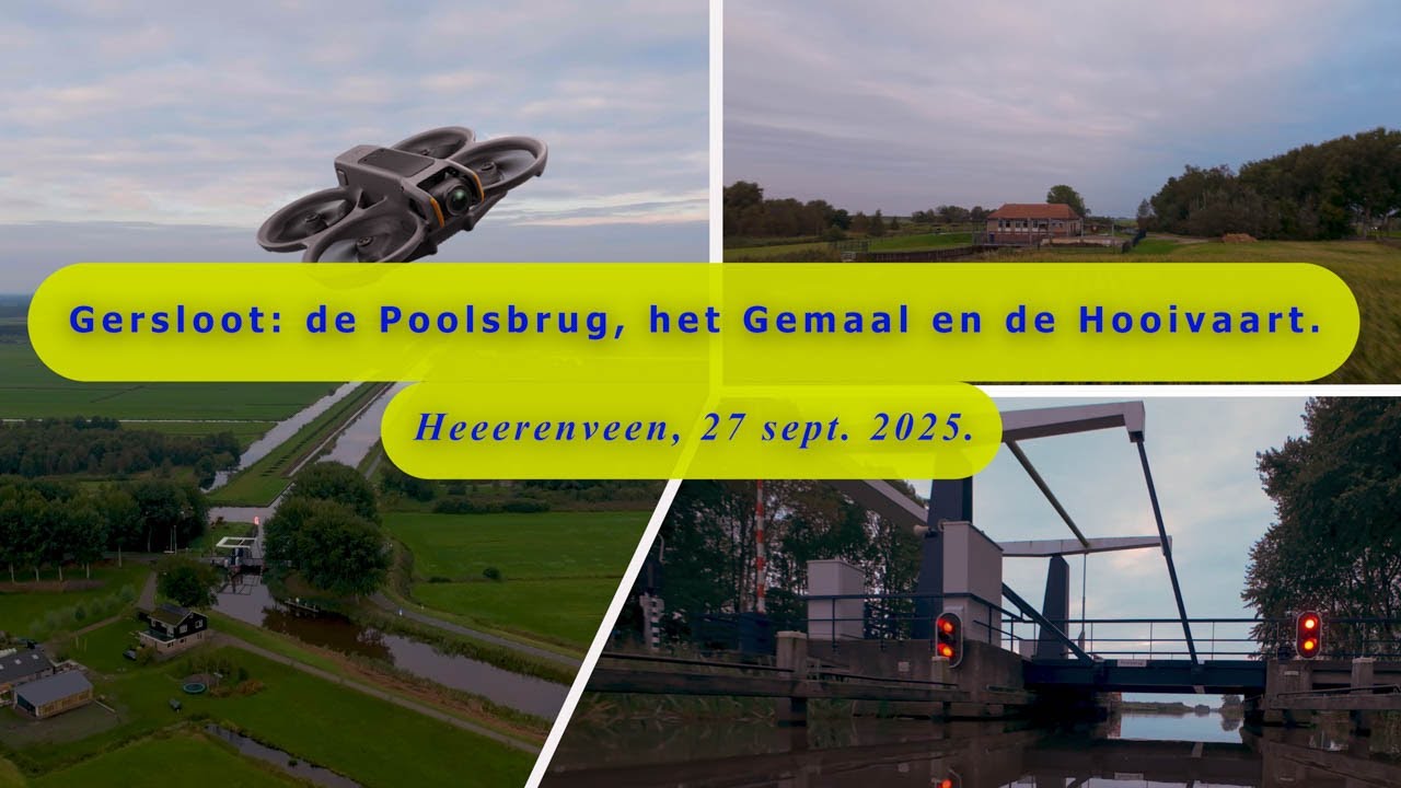 FPV DJI Avata 2 | in sportmode | Gersloot gem Heerenveen | prov Friesland | 27- 09- 2025.