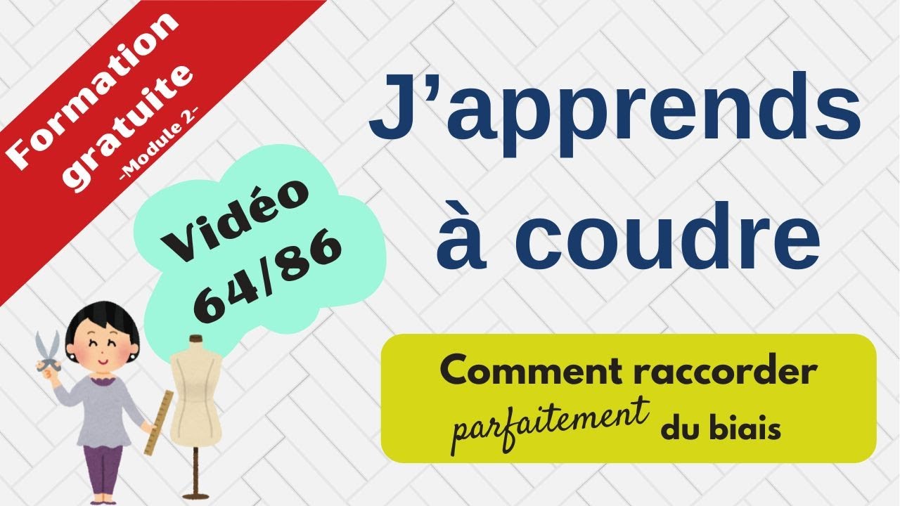 Comment raccorder parfaitement du biais ?