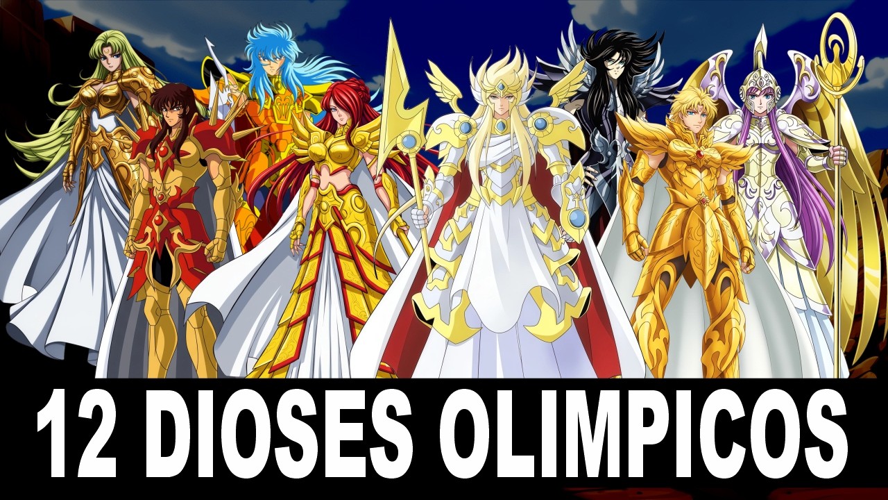 ¿Cuales seran los 12 dioses Olimpicos CANONICOS elegidos por Kurumada? - Saint Seiya