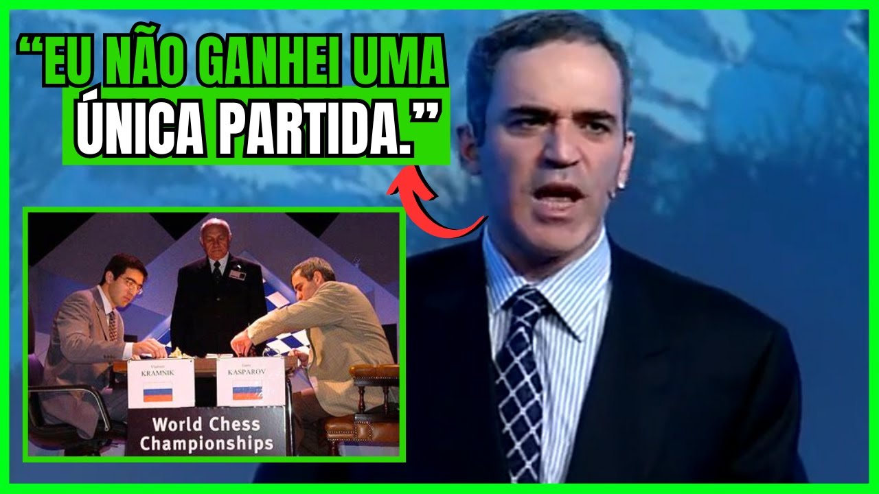 Kasparov revela como foi derrotado por Kramnik no mundial de 2000. [Legendado]