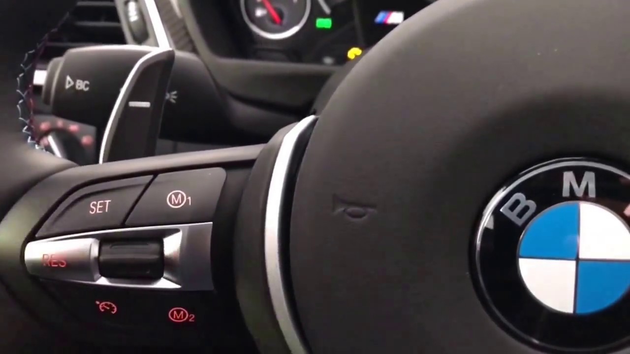 How to set up the M buttons on a BMW M3 or M4