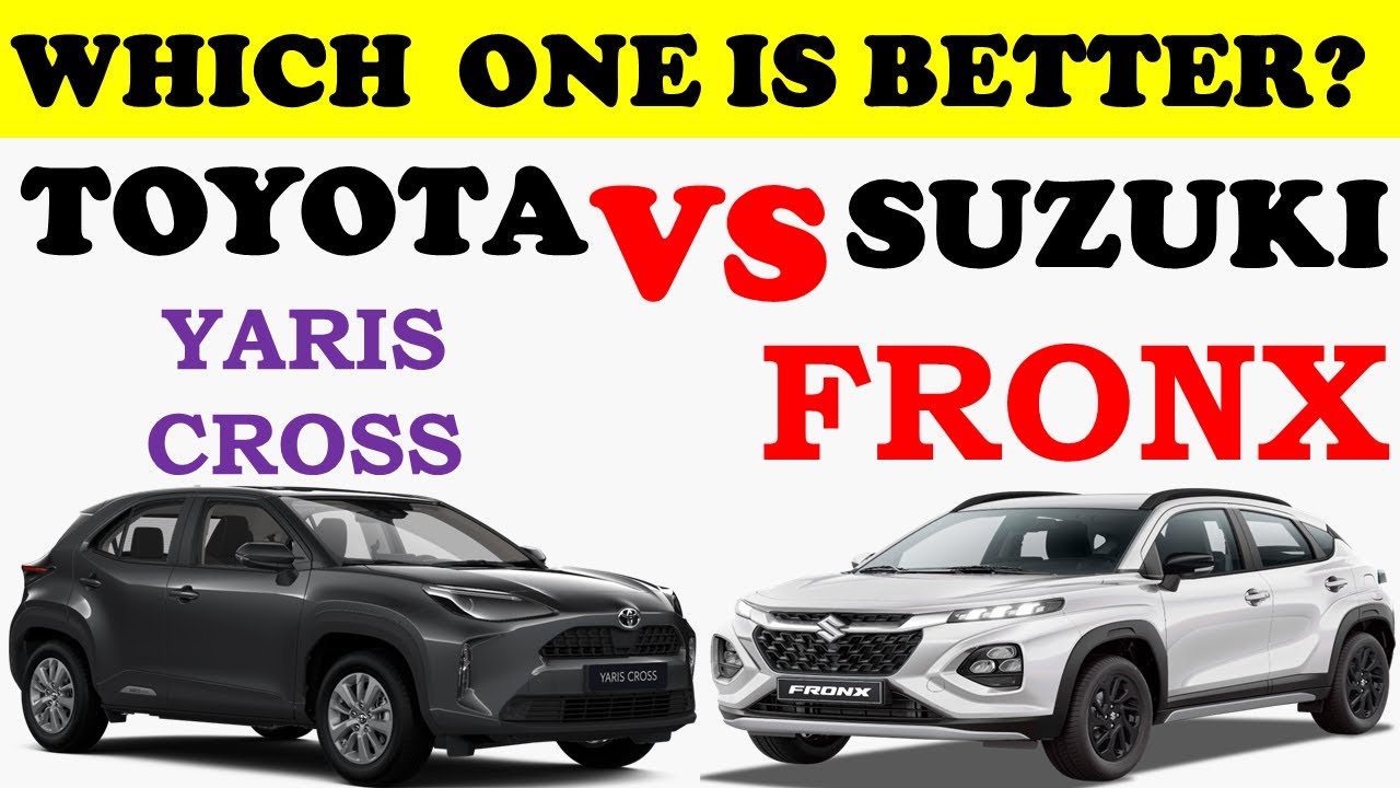 The New Toyota YARIS CROSS Vs Suzuki FRONX | Best Car Comparison