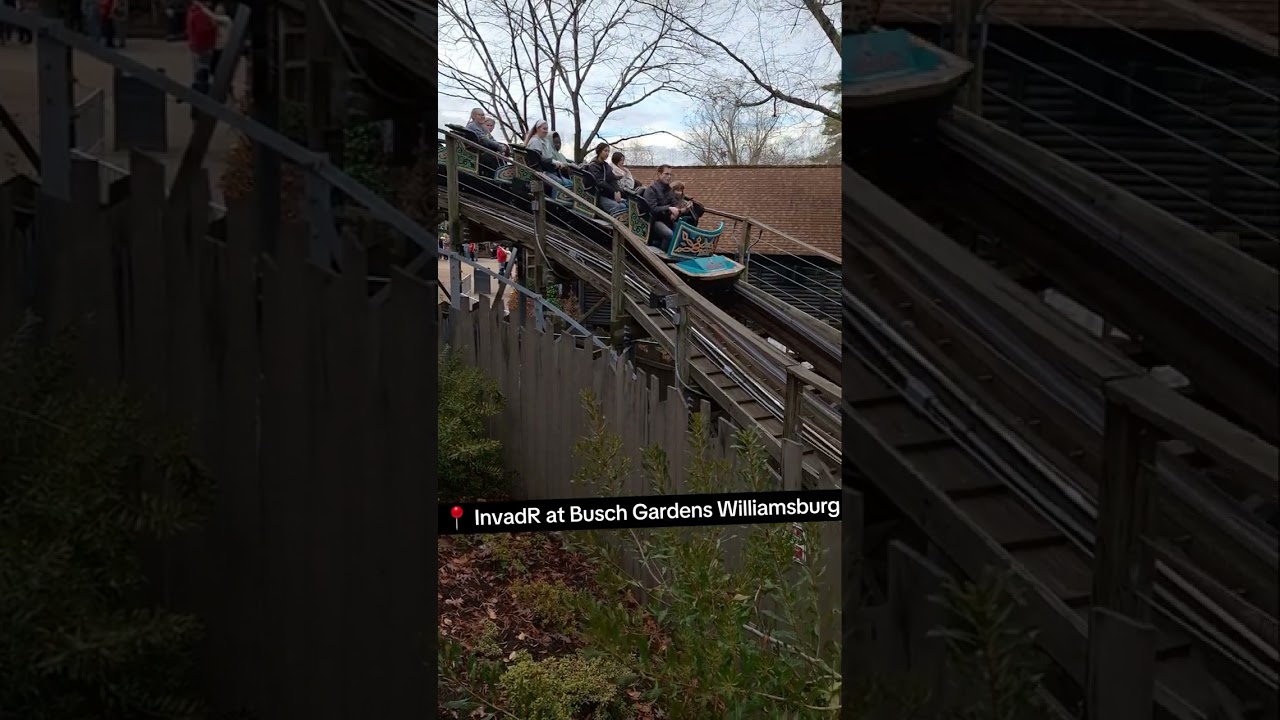 InvadR at Busch Gardens Williamsburg!