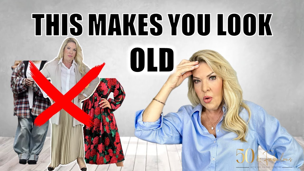 STOP WEARING THIS TO LOOK 10 YEARS YOUNGER
