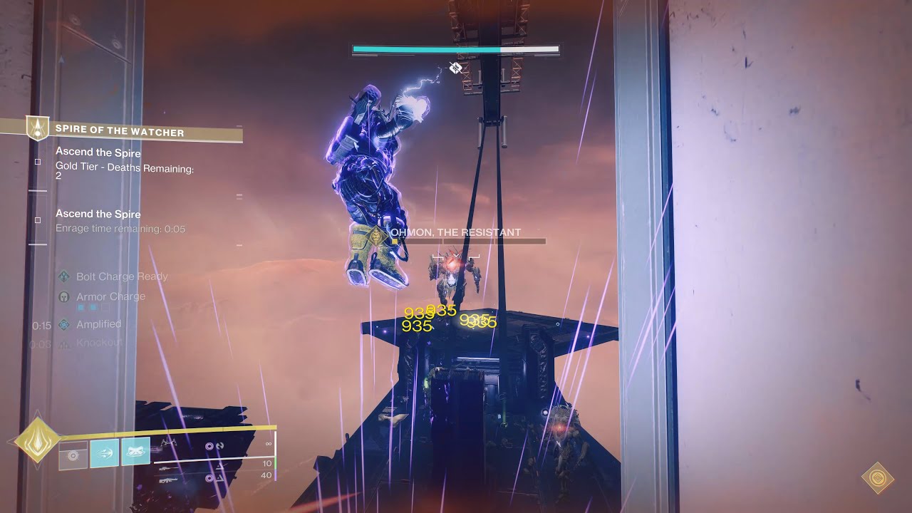 Solo Ultimatum Spire of the Watcher - Ascend the Spire Encounter [Destiny 2 Rite of the Nine]