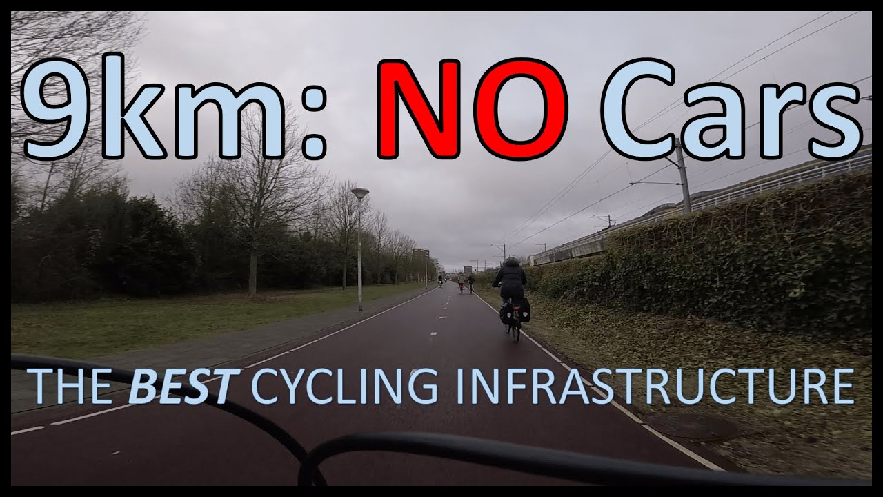 The Great Dutch Cycling Infrastructure: Morning Commute Vathorst - Amersfoort Station