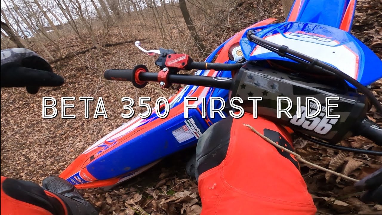 2024 Beta 350RR First Ride!