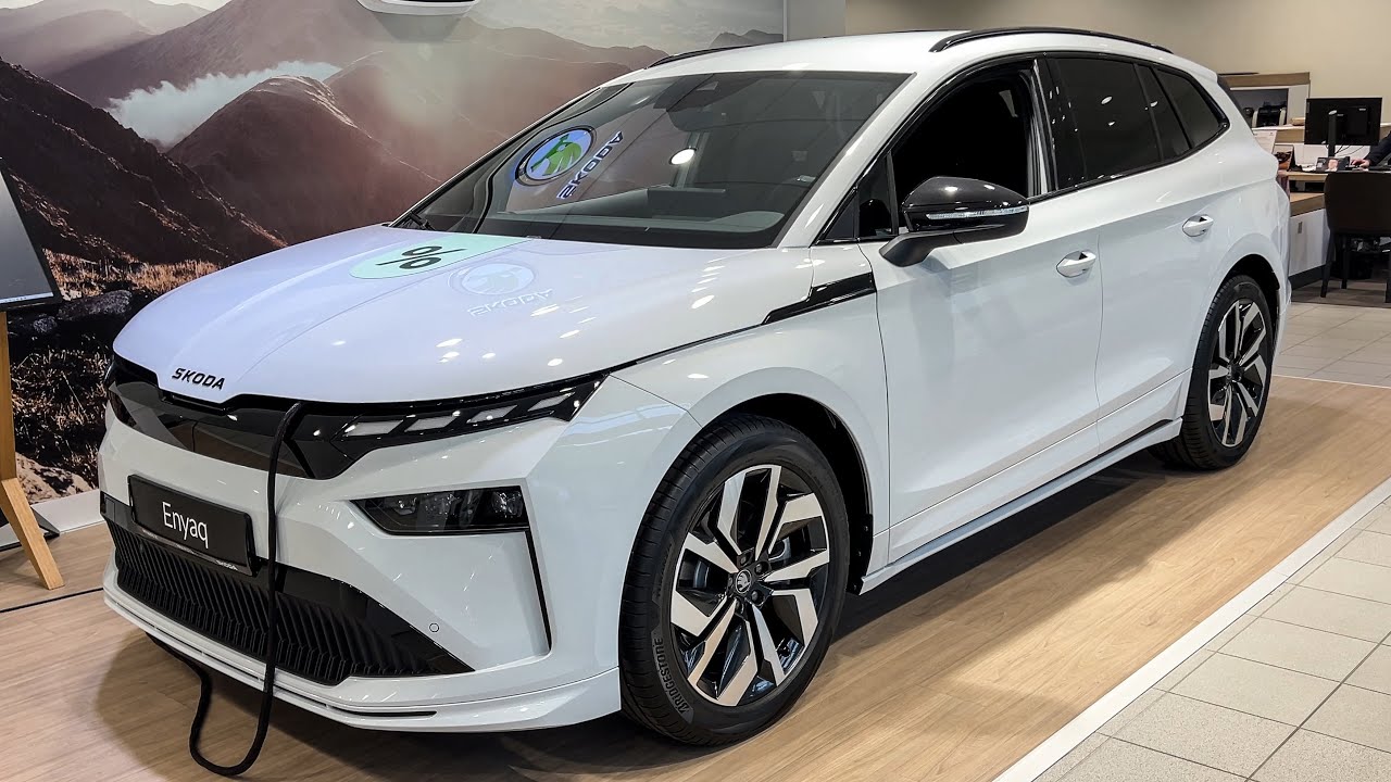 🔋2025 SKODA ENYAQ SPORTLINE - INTERIOR AND EXTERIOR WALKAROUND 4K