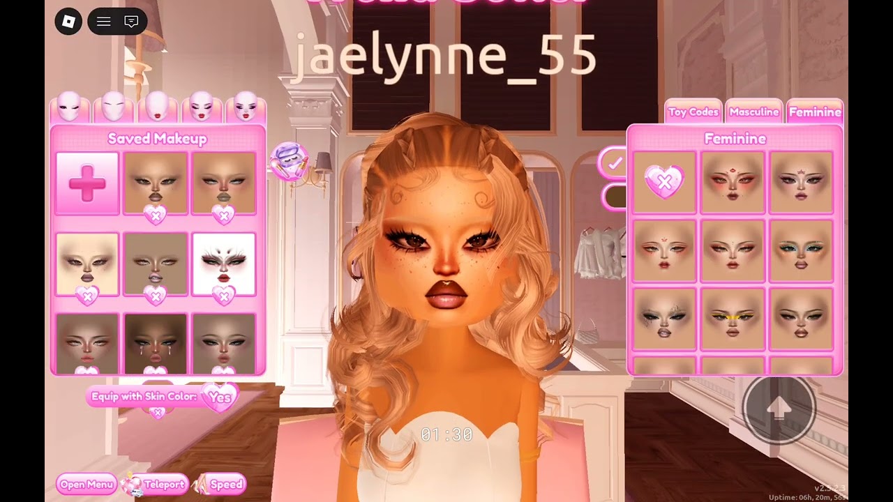 Get ready with me in dress to impress 